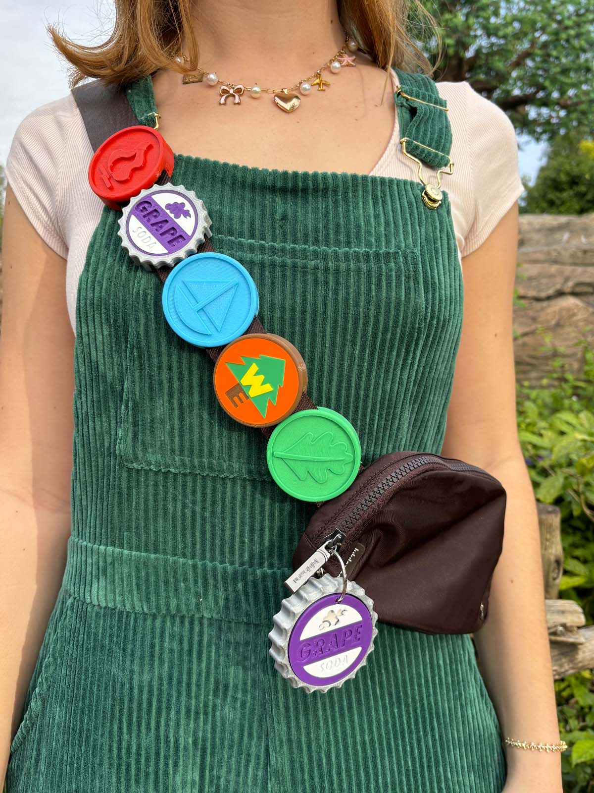 Explorer Badges Belt and Bag Charms