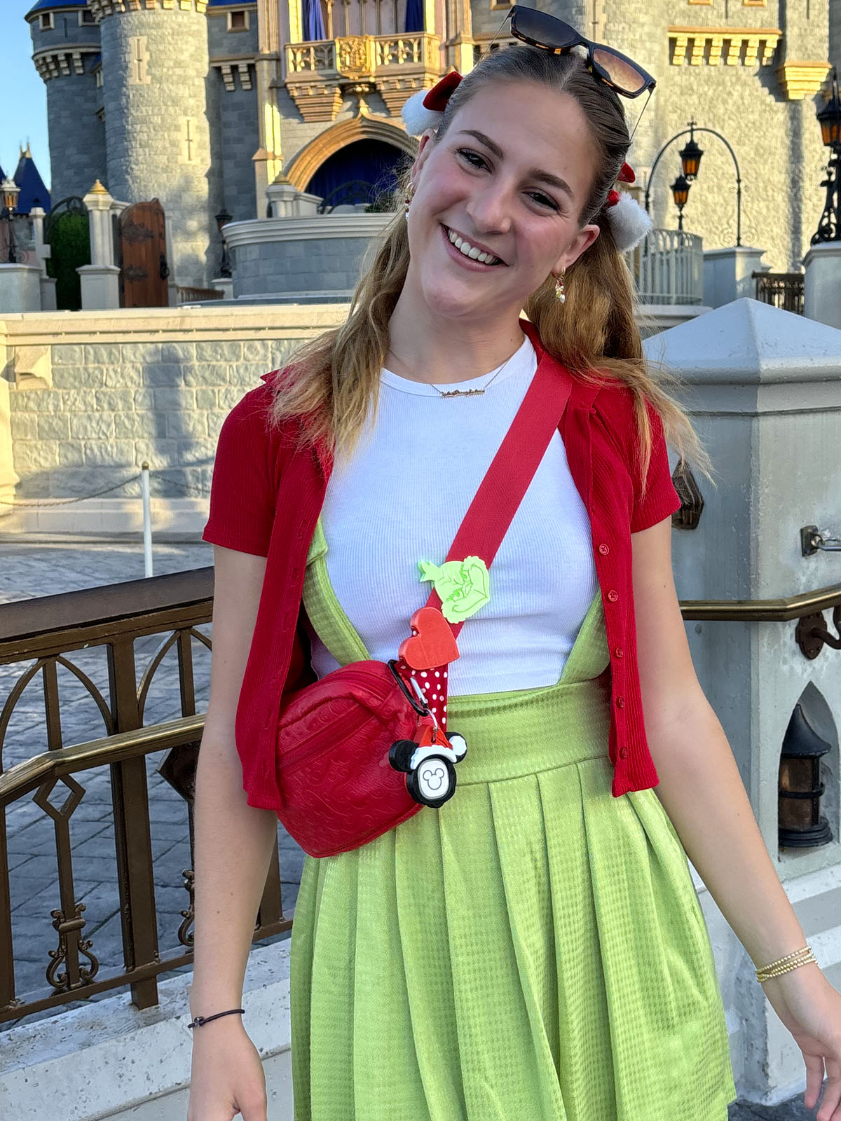 Green Grouch Belt and Bag Charm