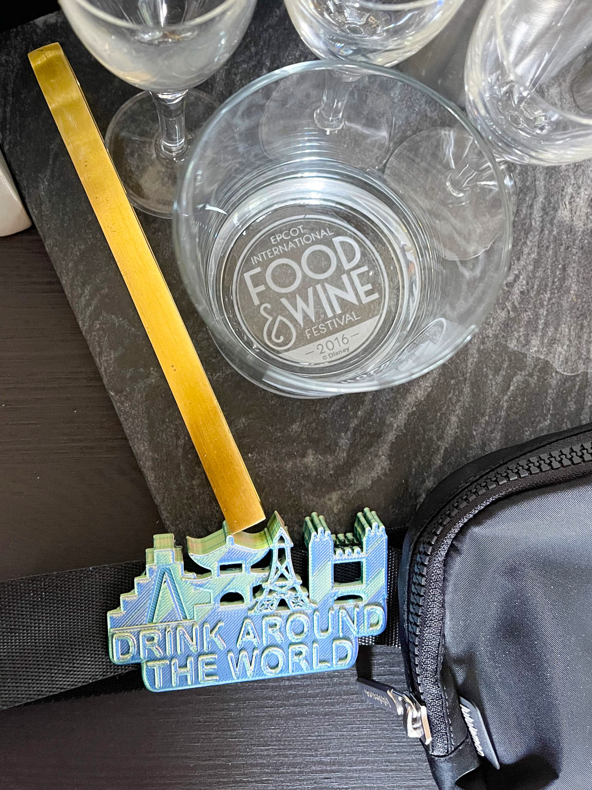 Drink and Snack Around the World Belt and Bag Charms - Clearance