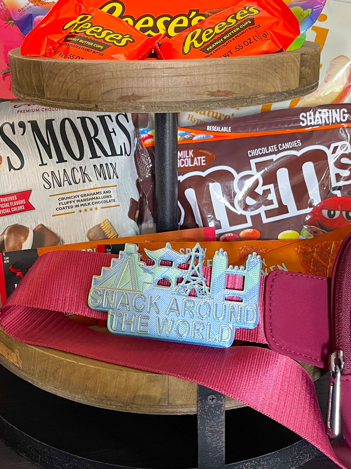 Drink and Snack Around the World Belt and Bag Charms - Clearance