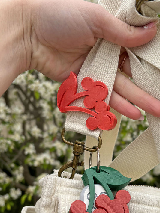 Cherries Belt and Bag Charm