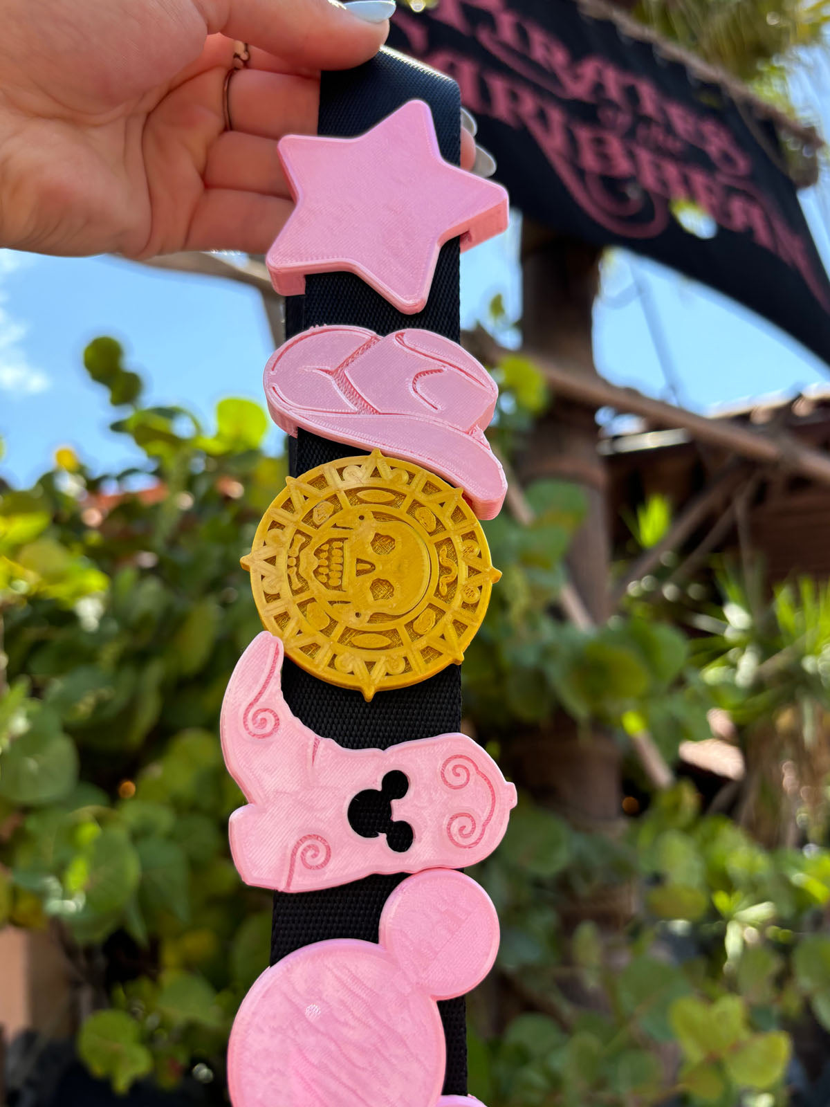 Pirate Coin Belt and Bag Charm