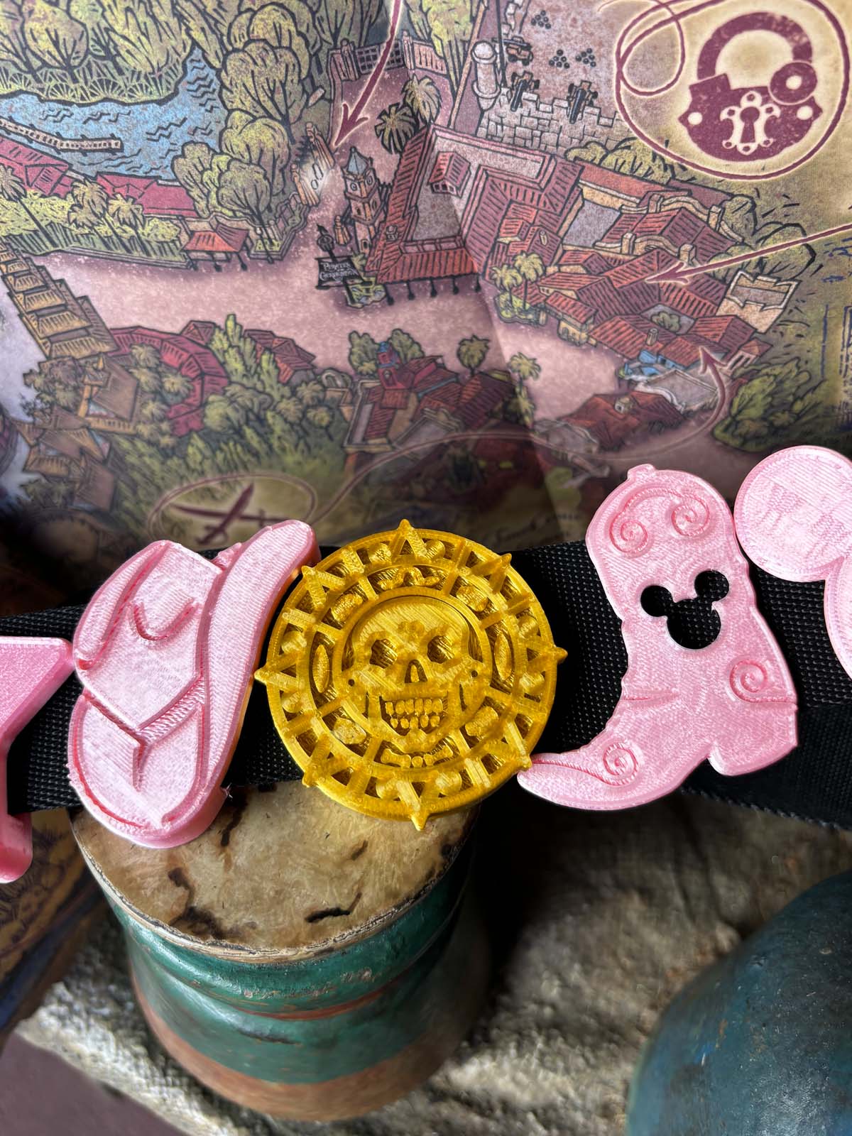 Pirate Coin Belt and Bag Charm