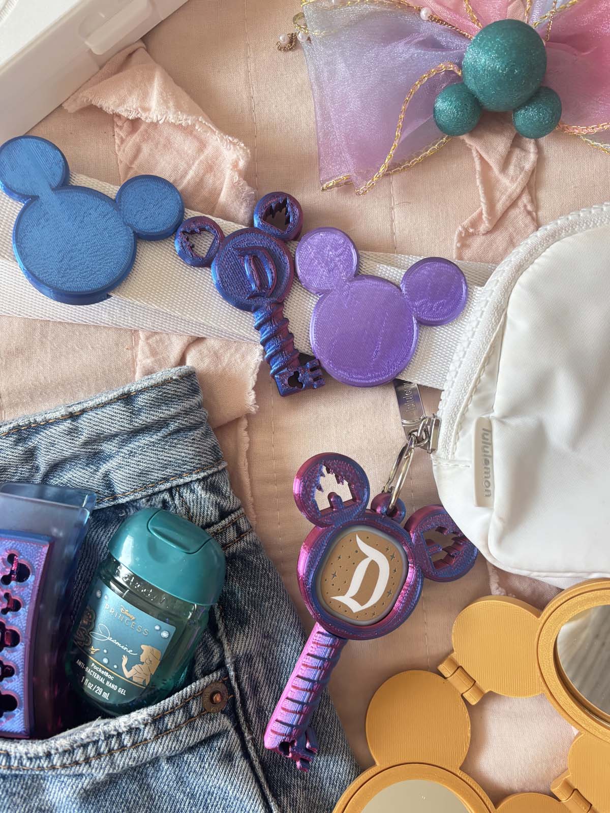 Magic Key Belt and Bag Charm