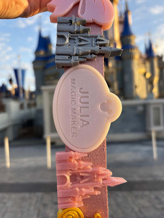 Castle Belt and Bag Charm