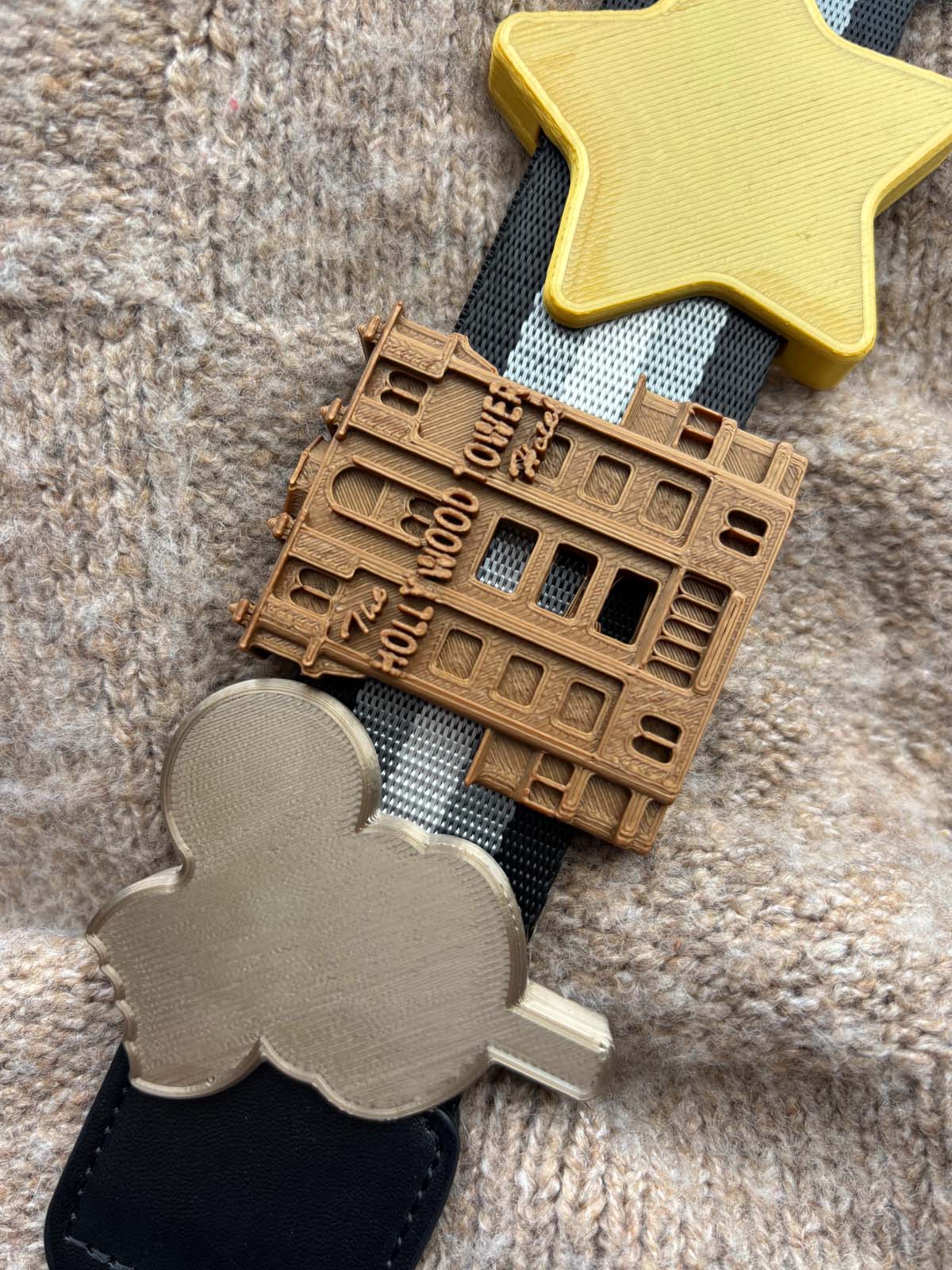 Haunted Tower Hotel Belt and Bag Charm