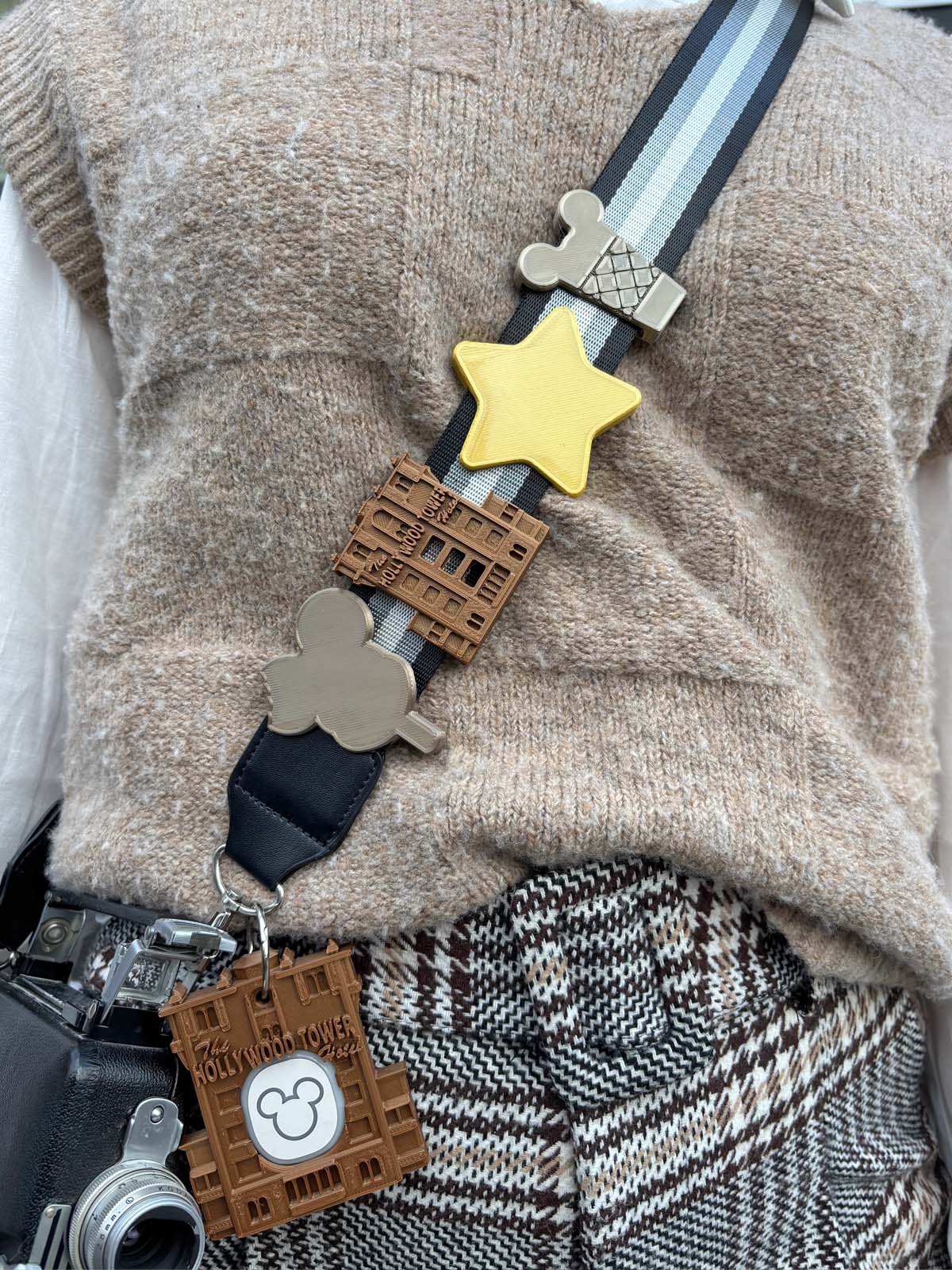 Haunted Tower Hotel Belt and Bag Charm