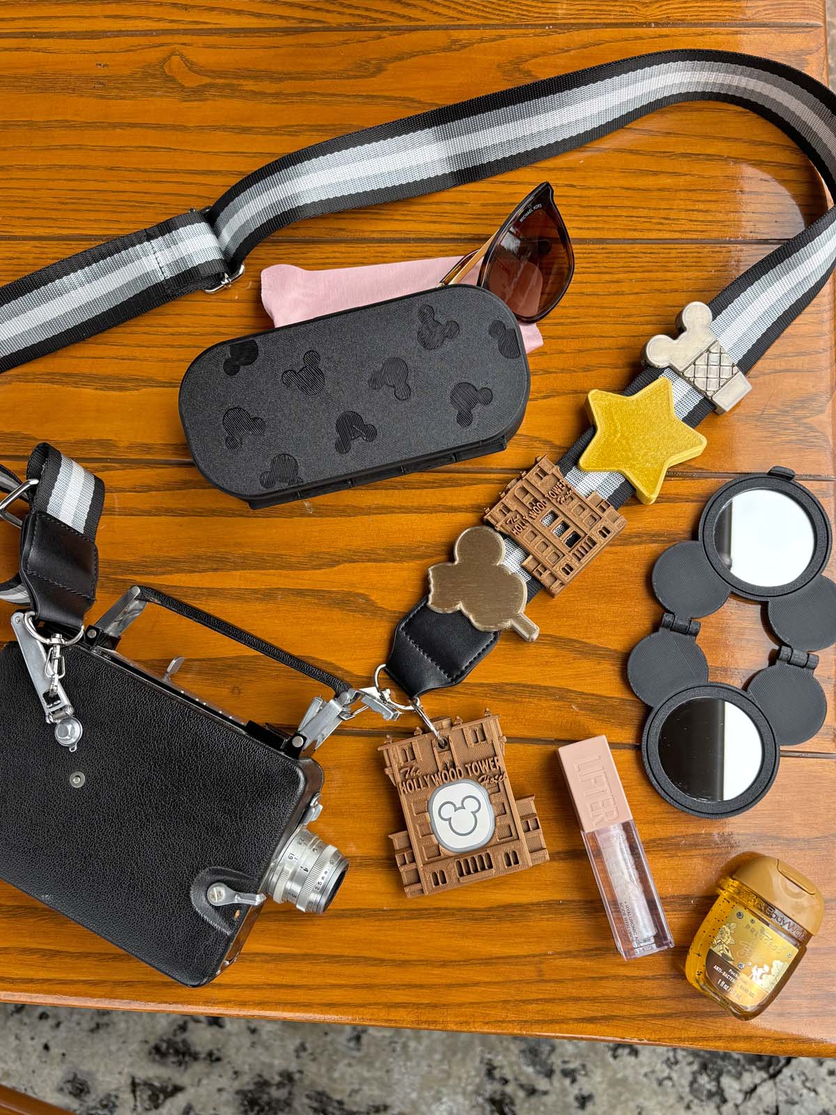 Haunted Tower Hotel Belt and Bag Charm