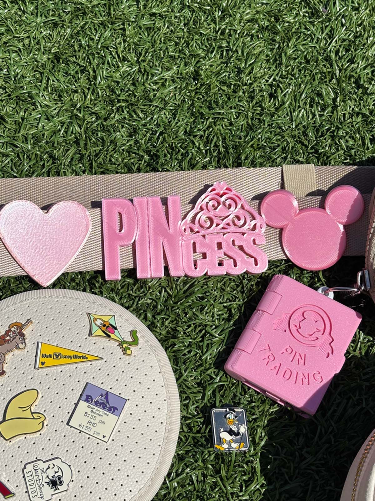 PINcess Belt and Bag Charm