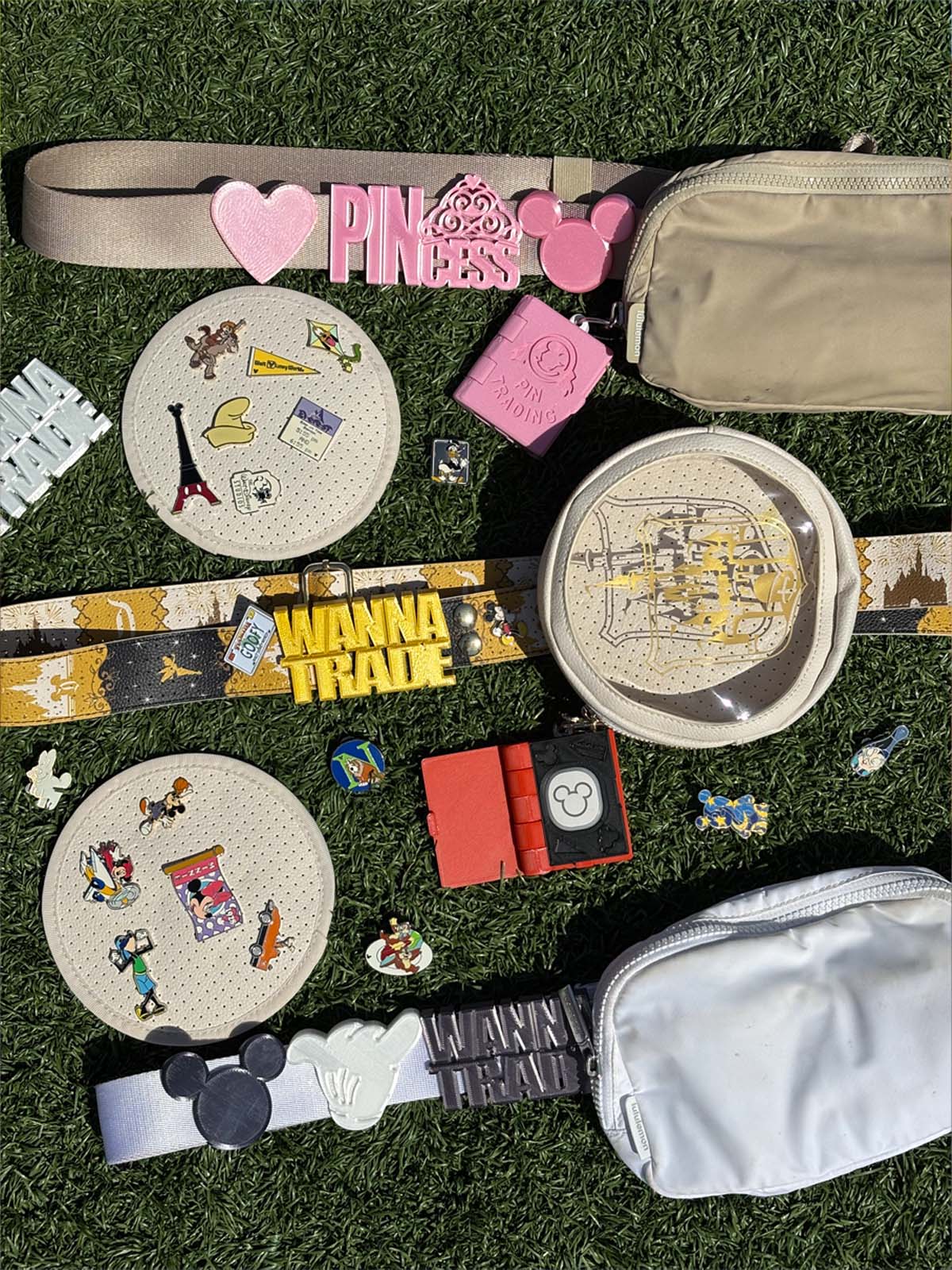 PINcess Belt and Bag Charm