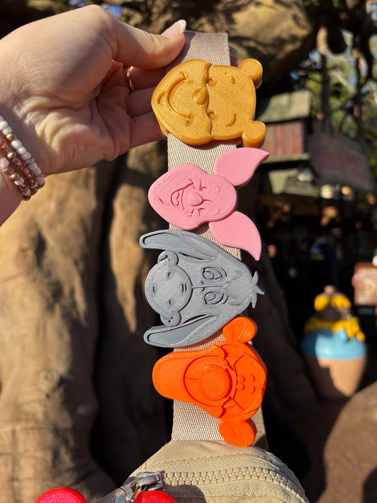 Silly Old Bear and Friends Belt and Bag Charms