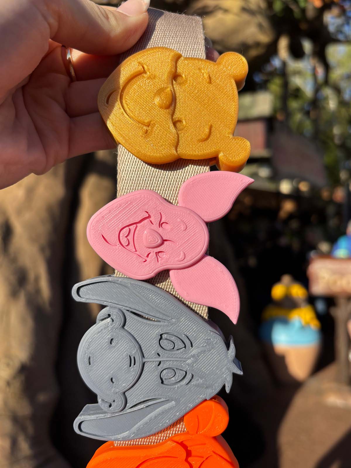 Silly Old Bear and Friends Belt and Bag Charms