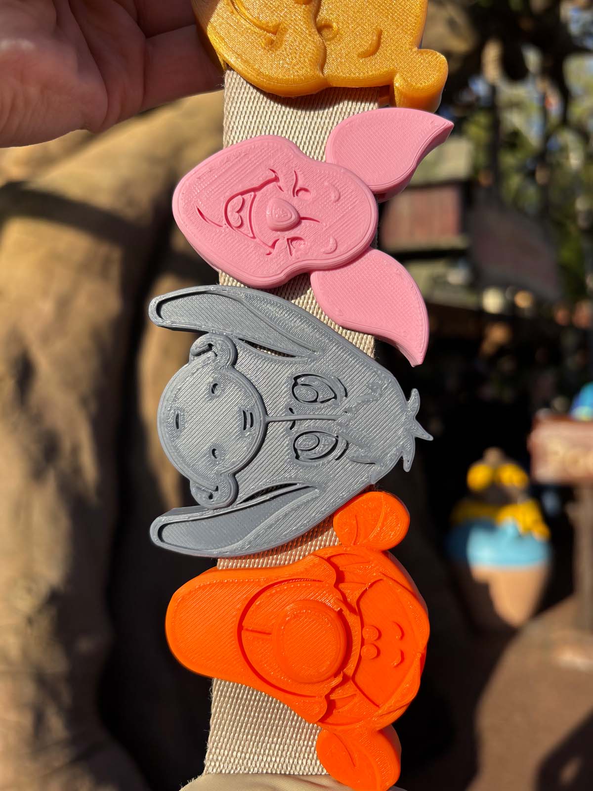 Silly Old Bear and Friends Belt and Bag Charms