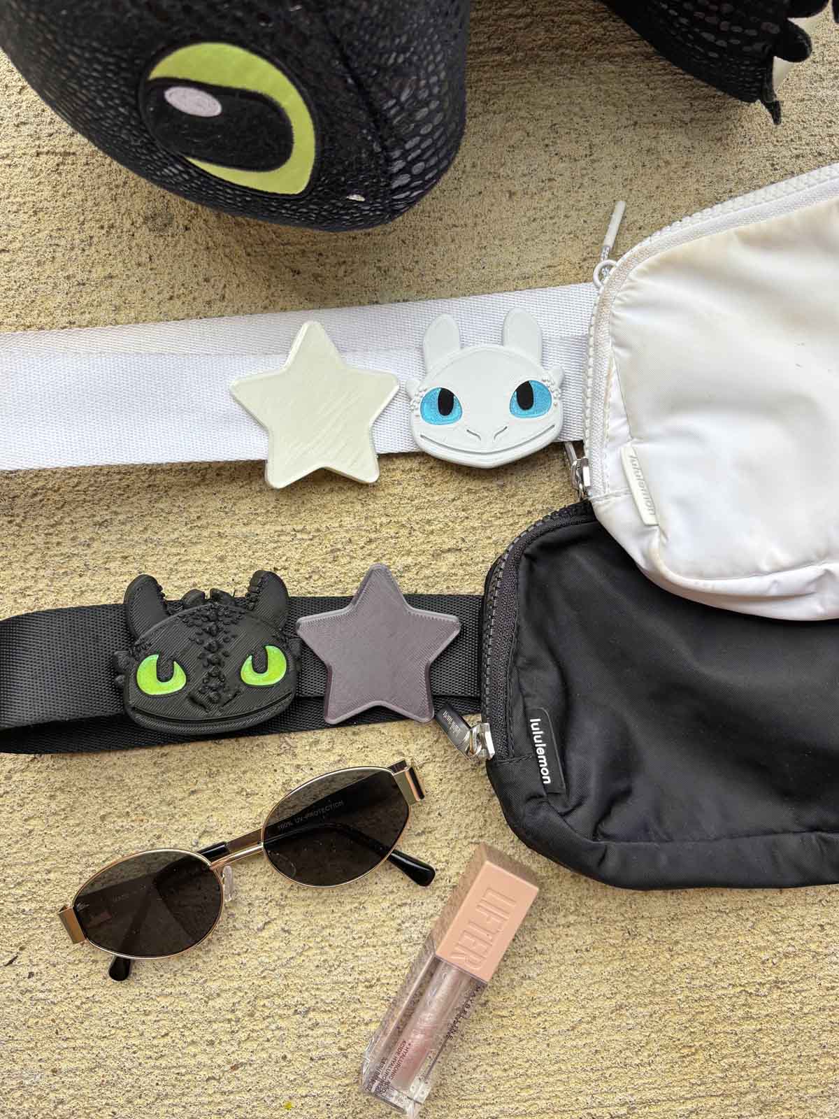Dragon Belt and Bag Charms