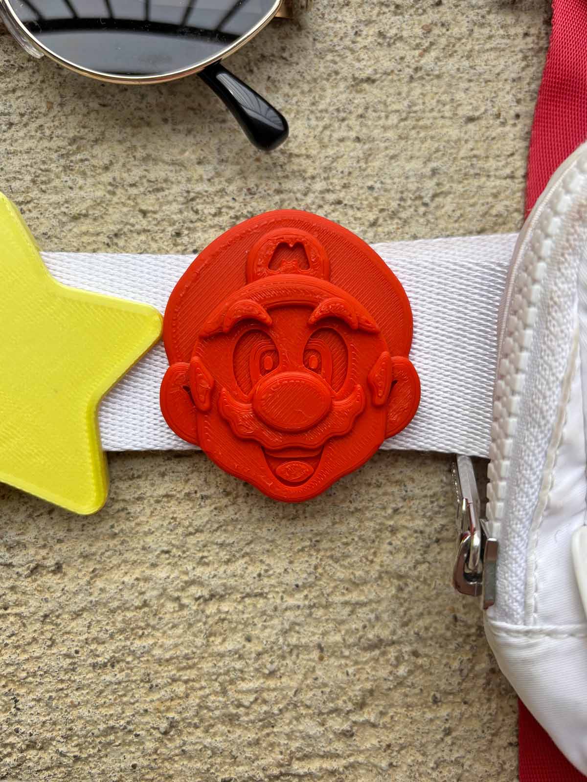 Kart Racing Brothers Belt and Bag Charms