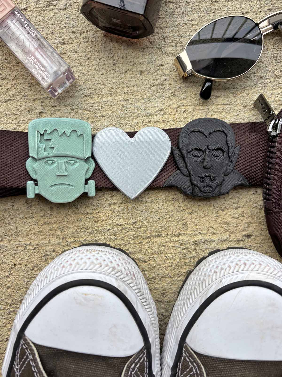 Classic Monsters Belt and Bag Charms