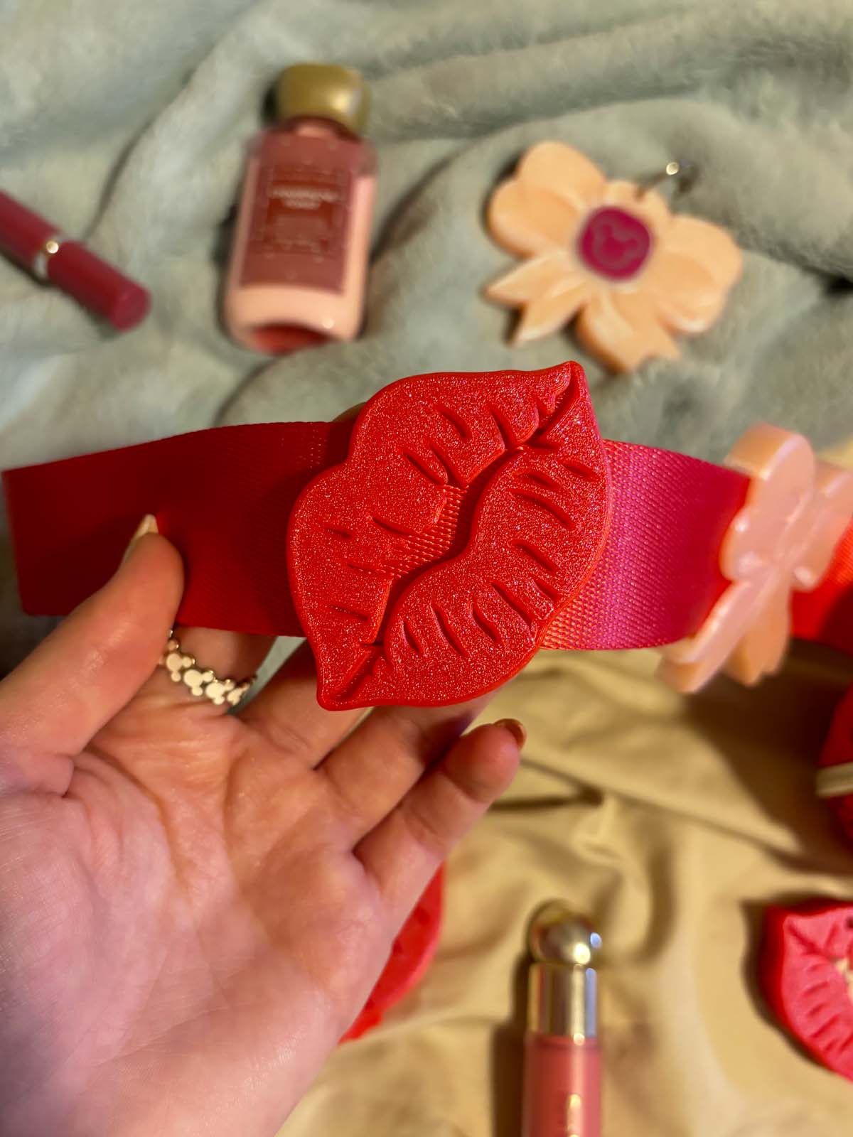 Kisses Belt and Bag Charm