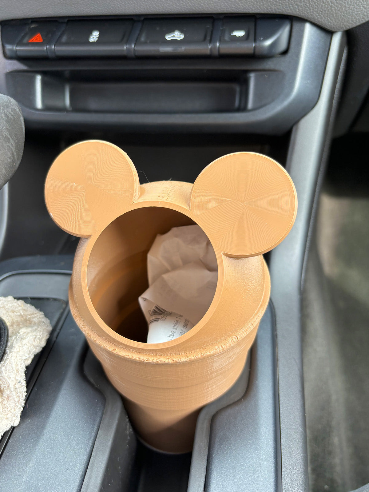 Classic Mouse Car-bage Can - Car Trash Can