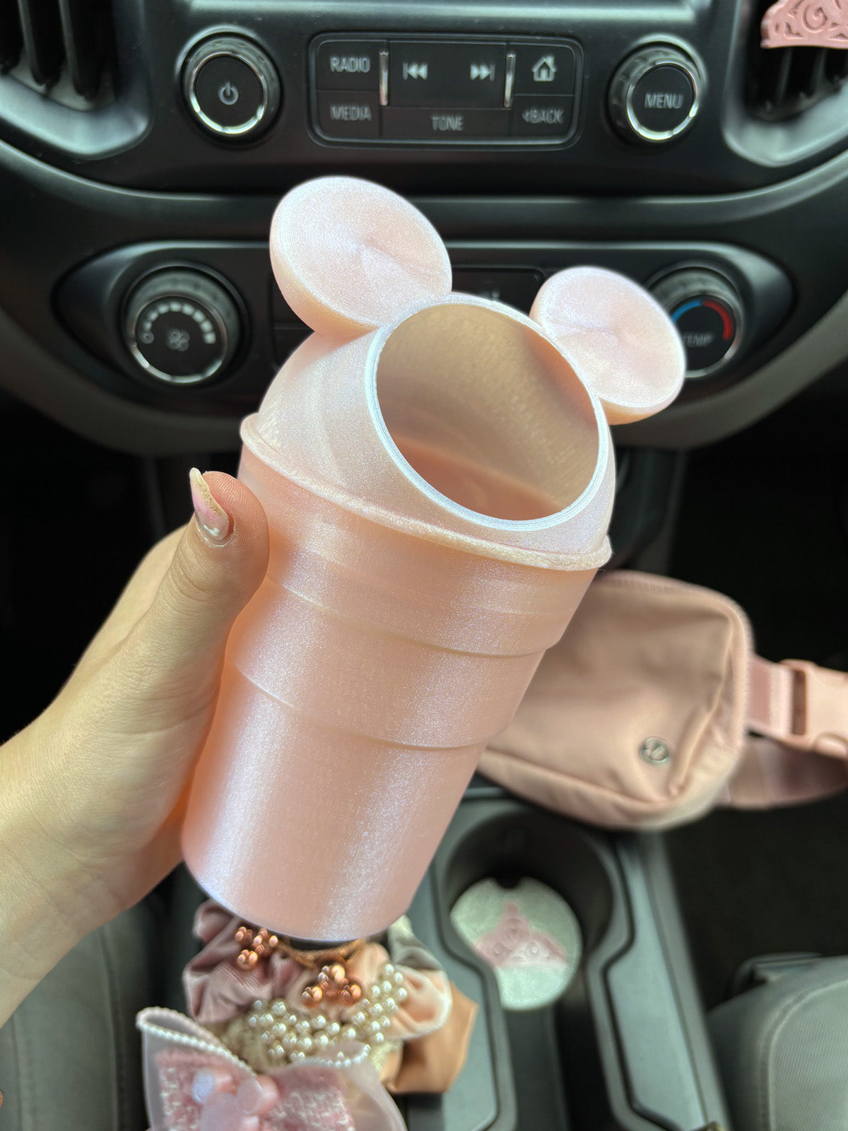 Classic Mouse Car-bage Can - Car Trash Can