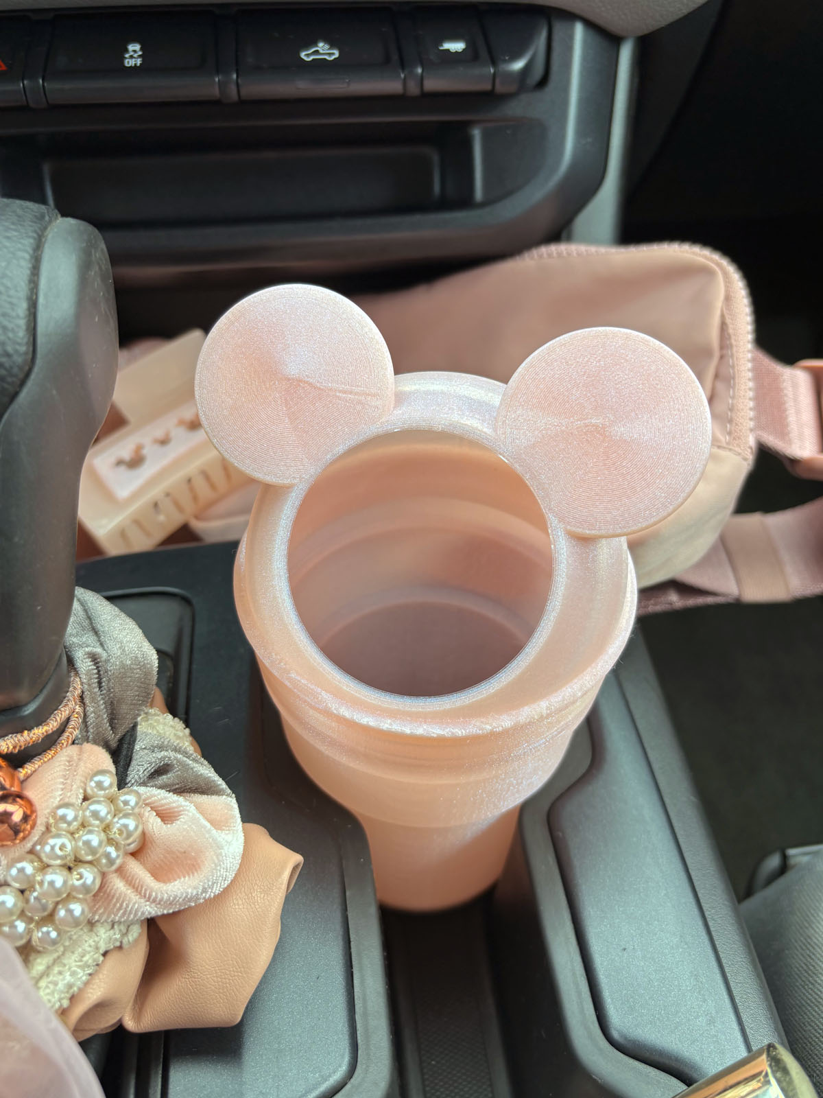 Classic Mouse Car-bage Can - Car Trash Can