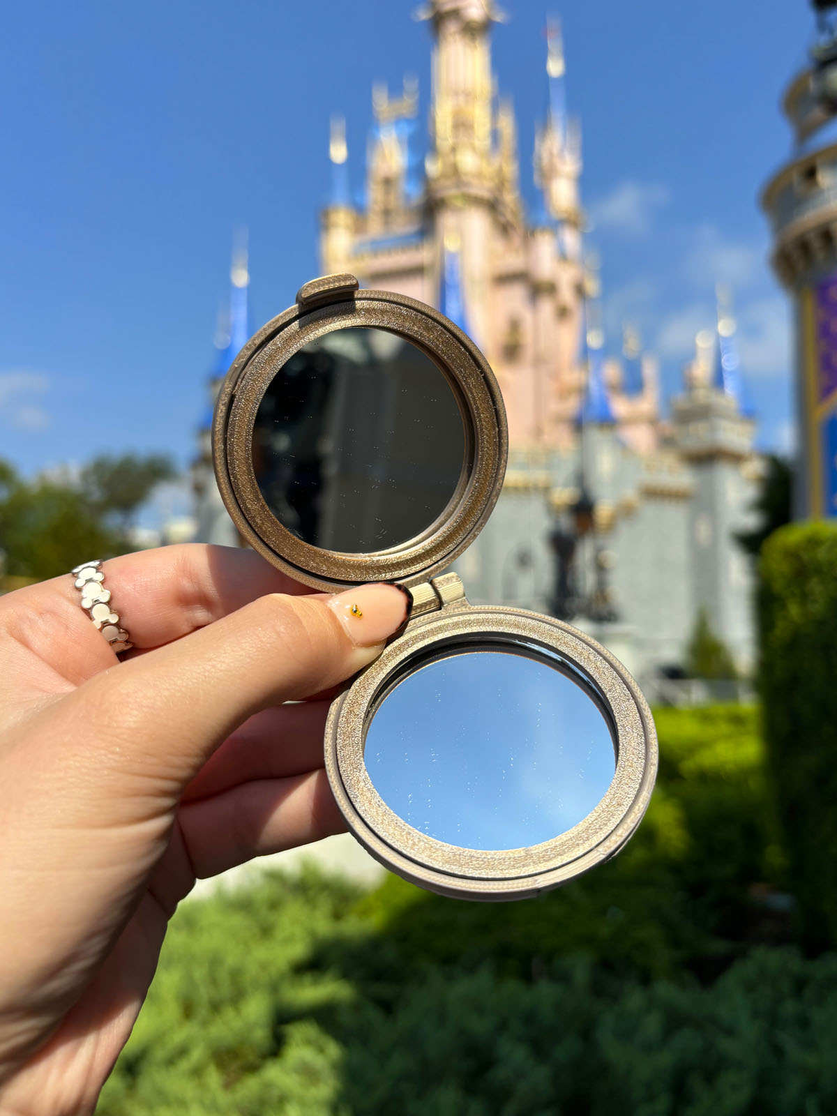 Vintage Compact Mirror