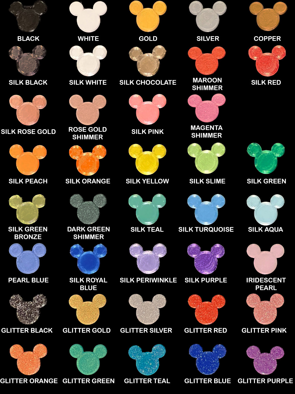 Custom Color Headband Ears Magic Band Buddy