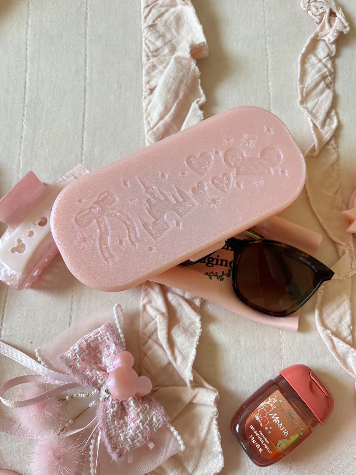 Park Princess Pink Glasses Case
