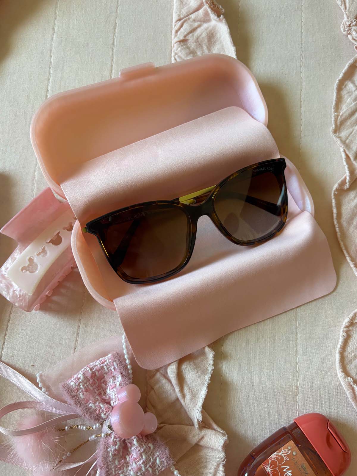 Park Princess Pink Glasses Case