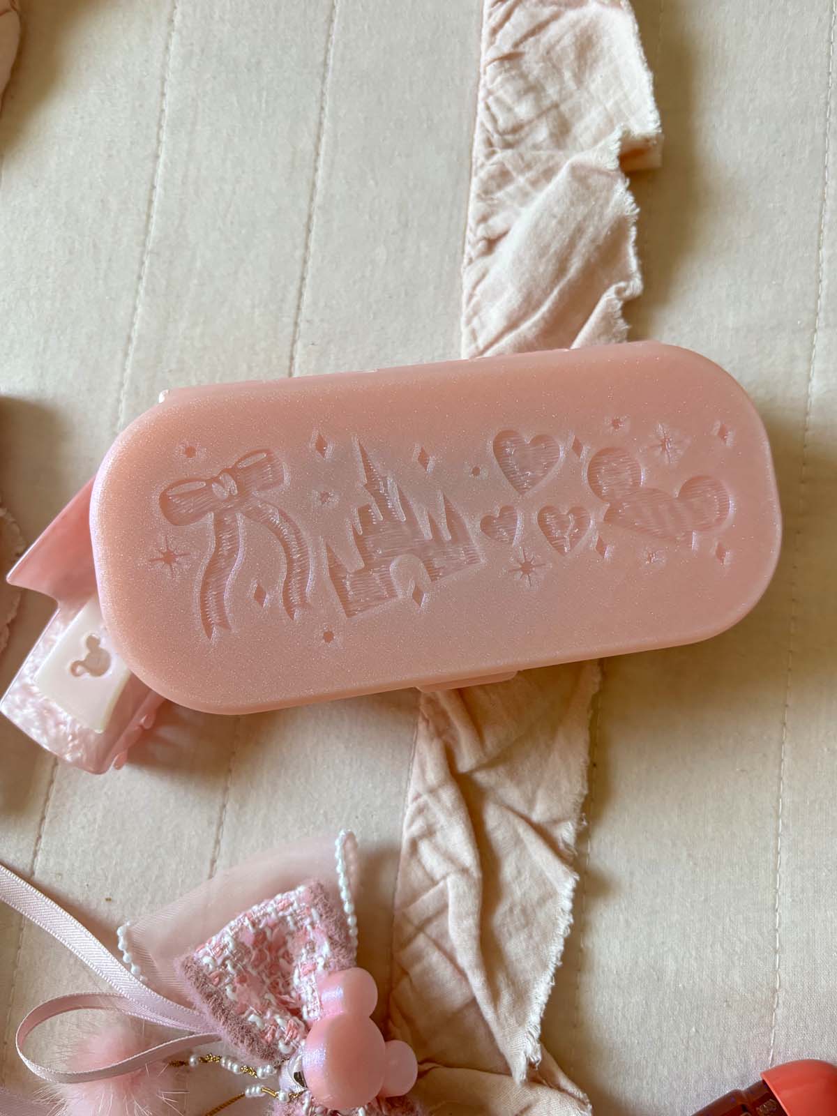 Park Princess Pink Glasses Case