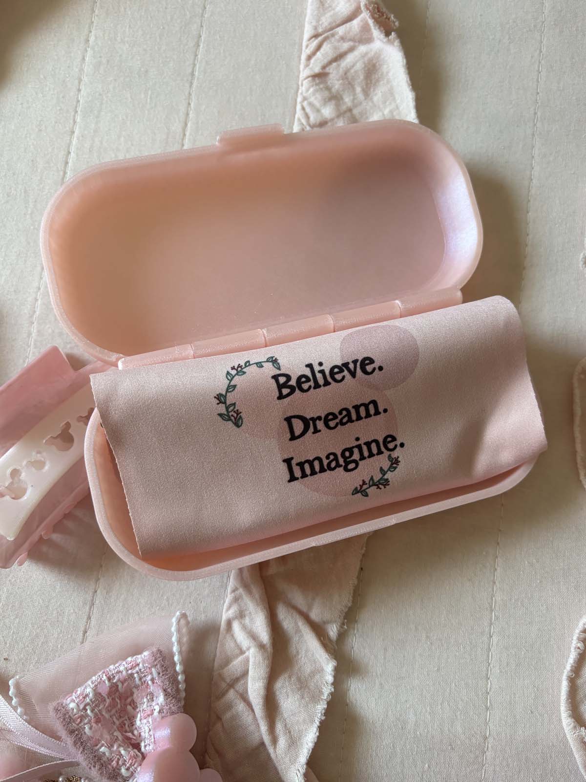 Park Princess Pink Glasses Case