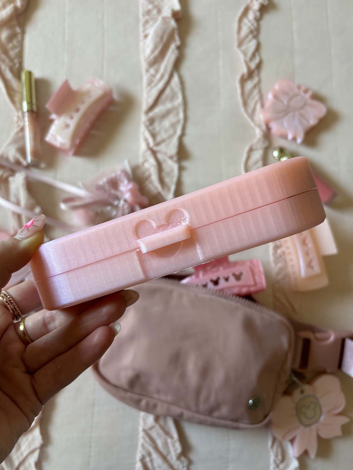 Park Princess Pink Glasses Case
