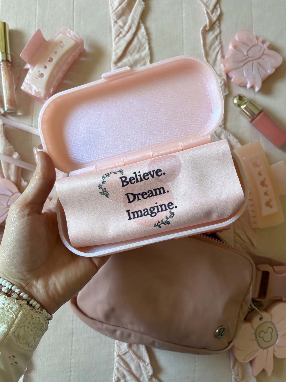 Park Princess Pink Glasses Case