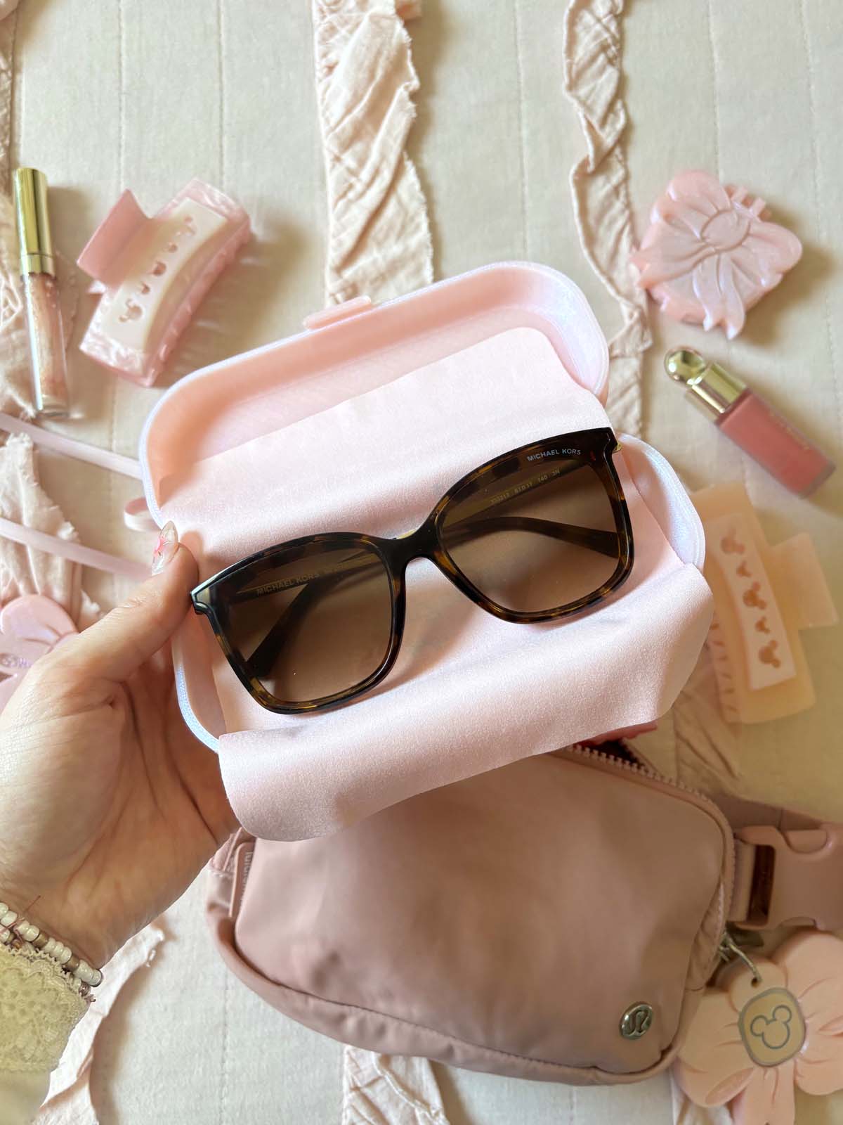 Park Princess Pink Glasses Case