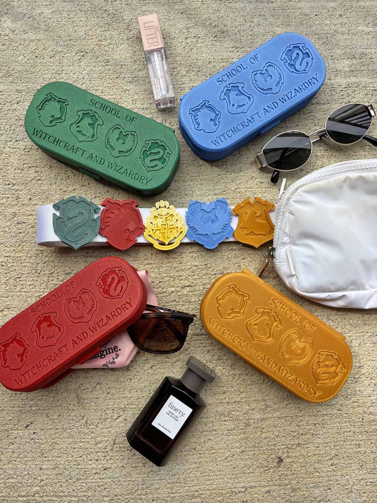 Witchcraft and Wizardry Glasses Cases