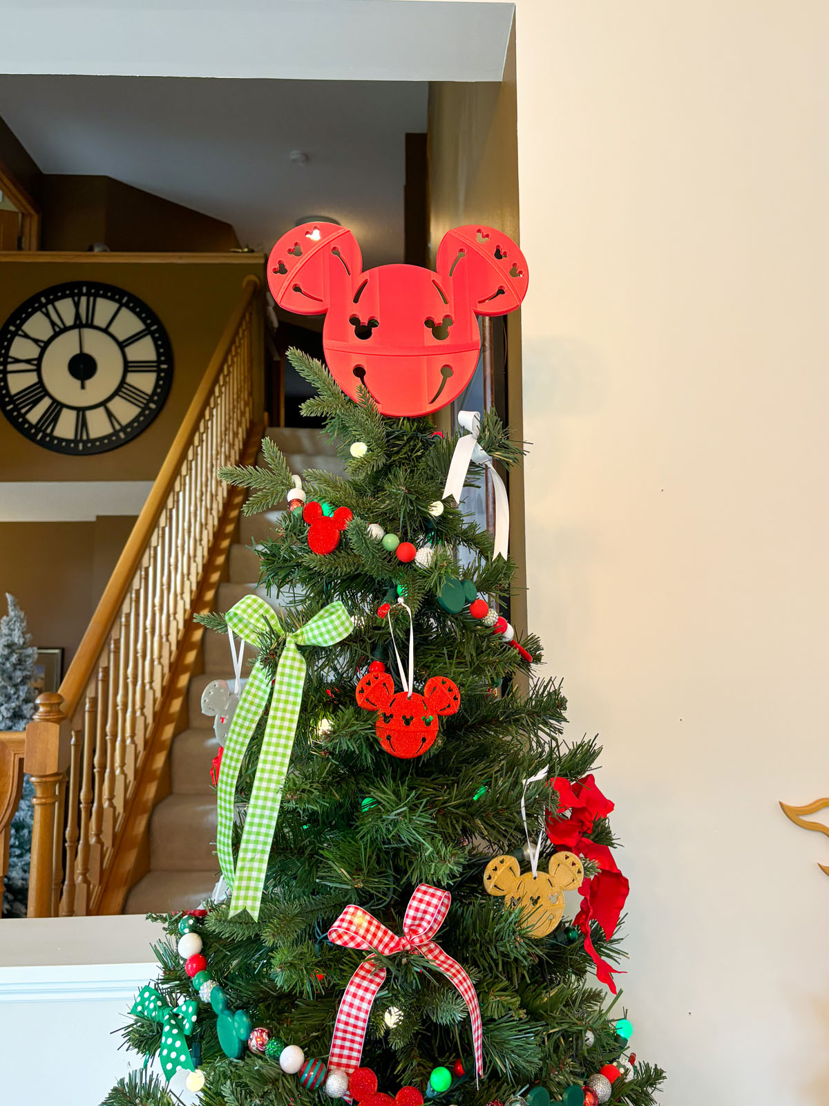 Jingle Bell Christmas Tree Topper