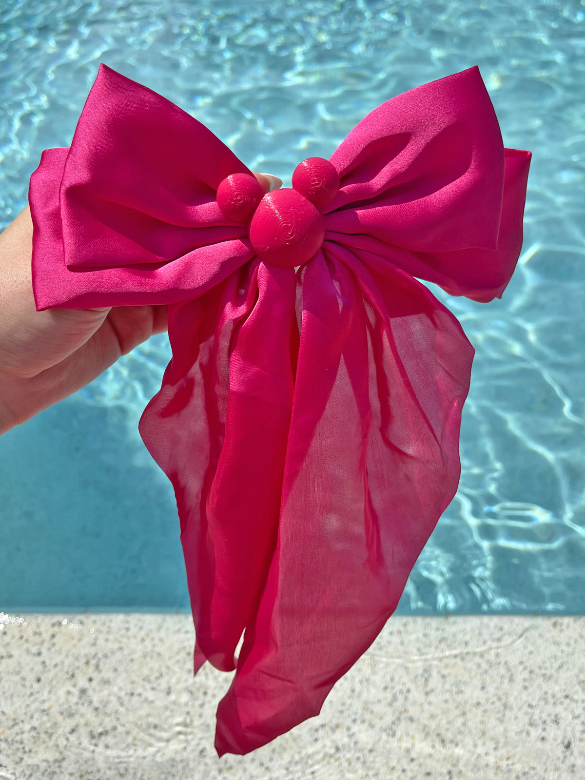Do As Dreamers Do Hair Bow - Silky & Solid