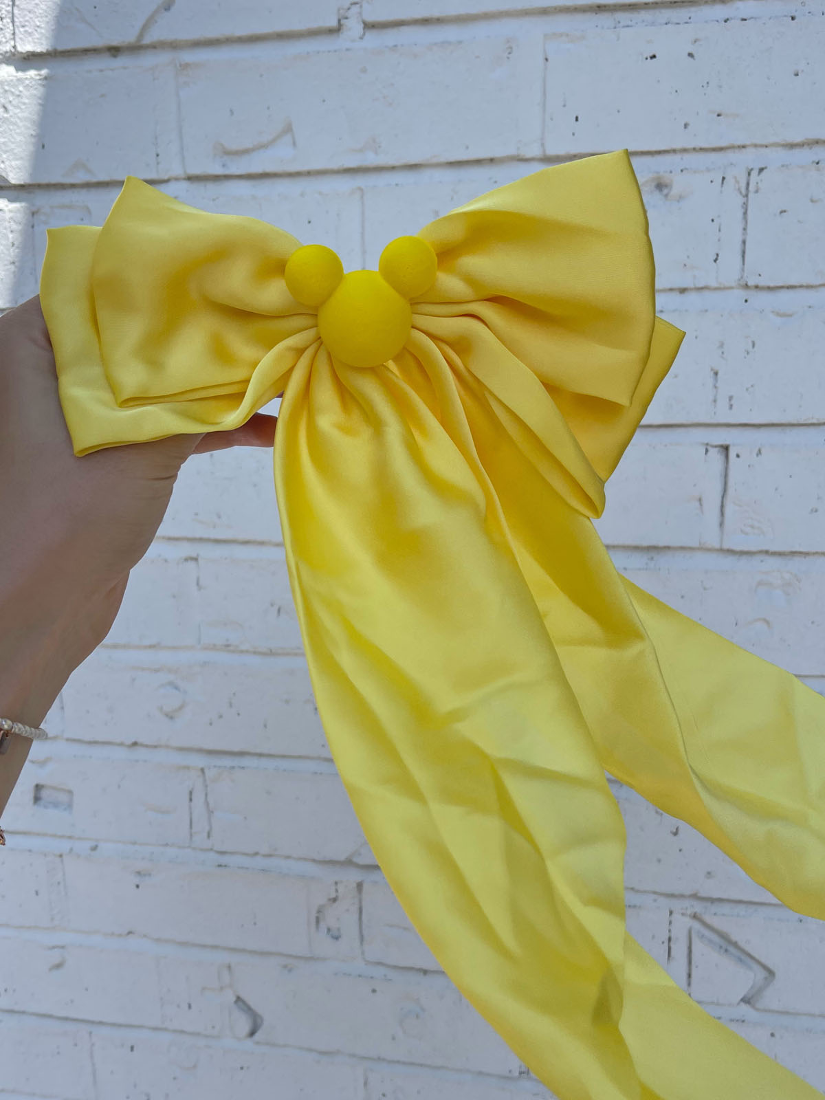 Do As Dreamers Do Hair Bow - Silky & Solid