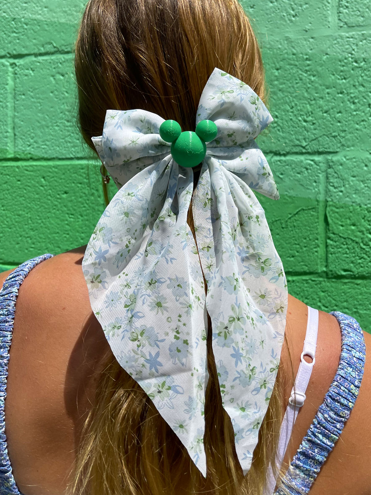 Do As Dreamers Do Hair Bow - Pattern & Lace