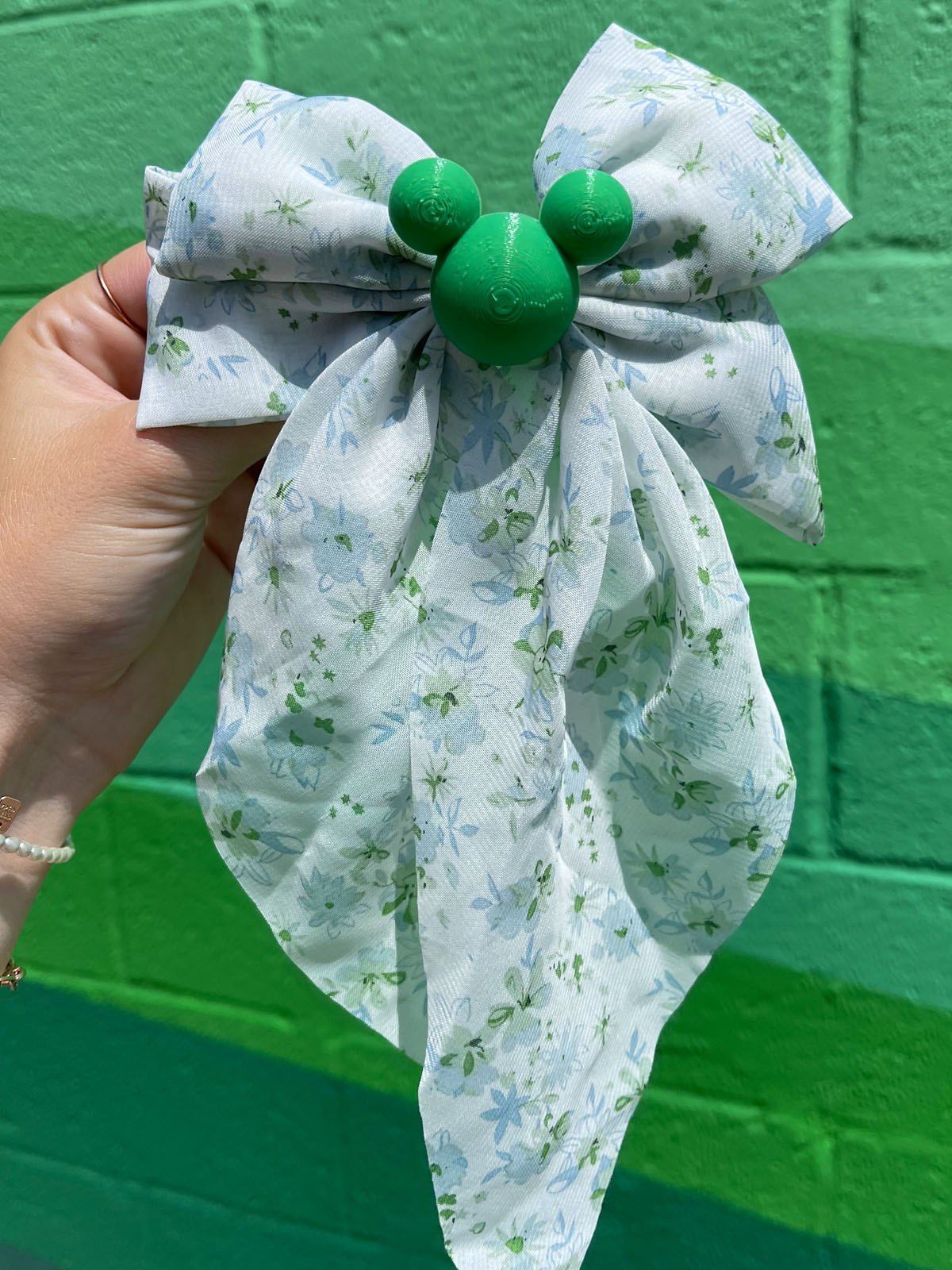 Do As Dreamers Do Hair Bow - Pattern & Lace
