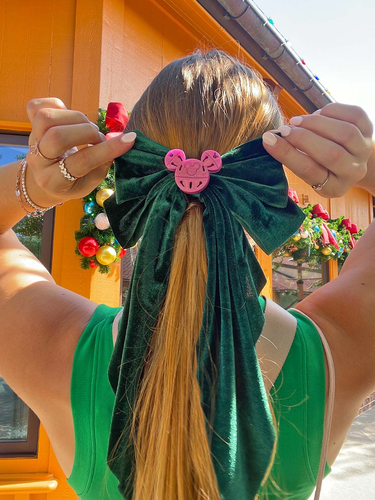 Do As Dreamers Do Hair Bow - Christmas & Winter
