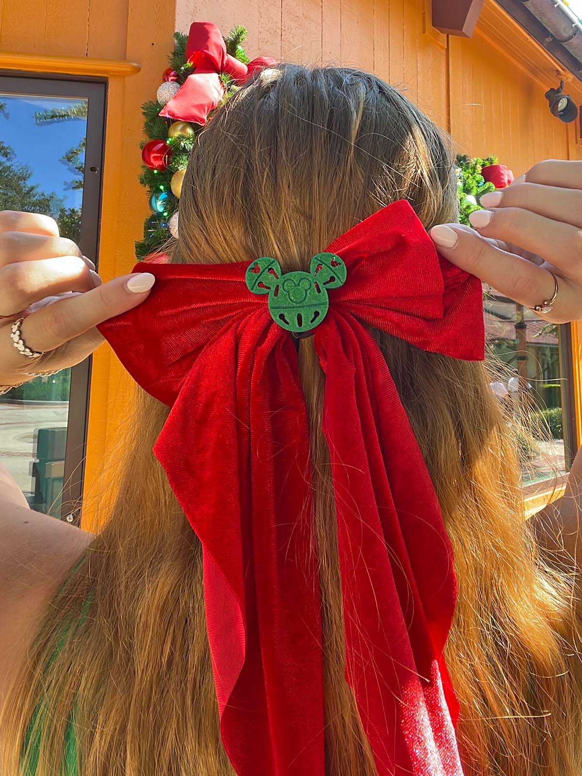 Do As Dreamers Do Hair Bow - Christmas & Winter