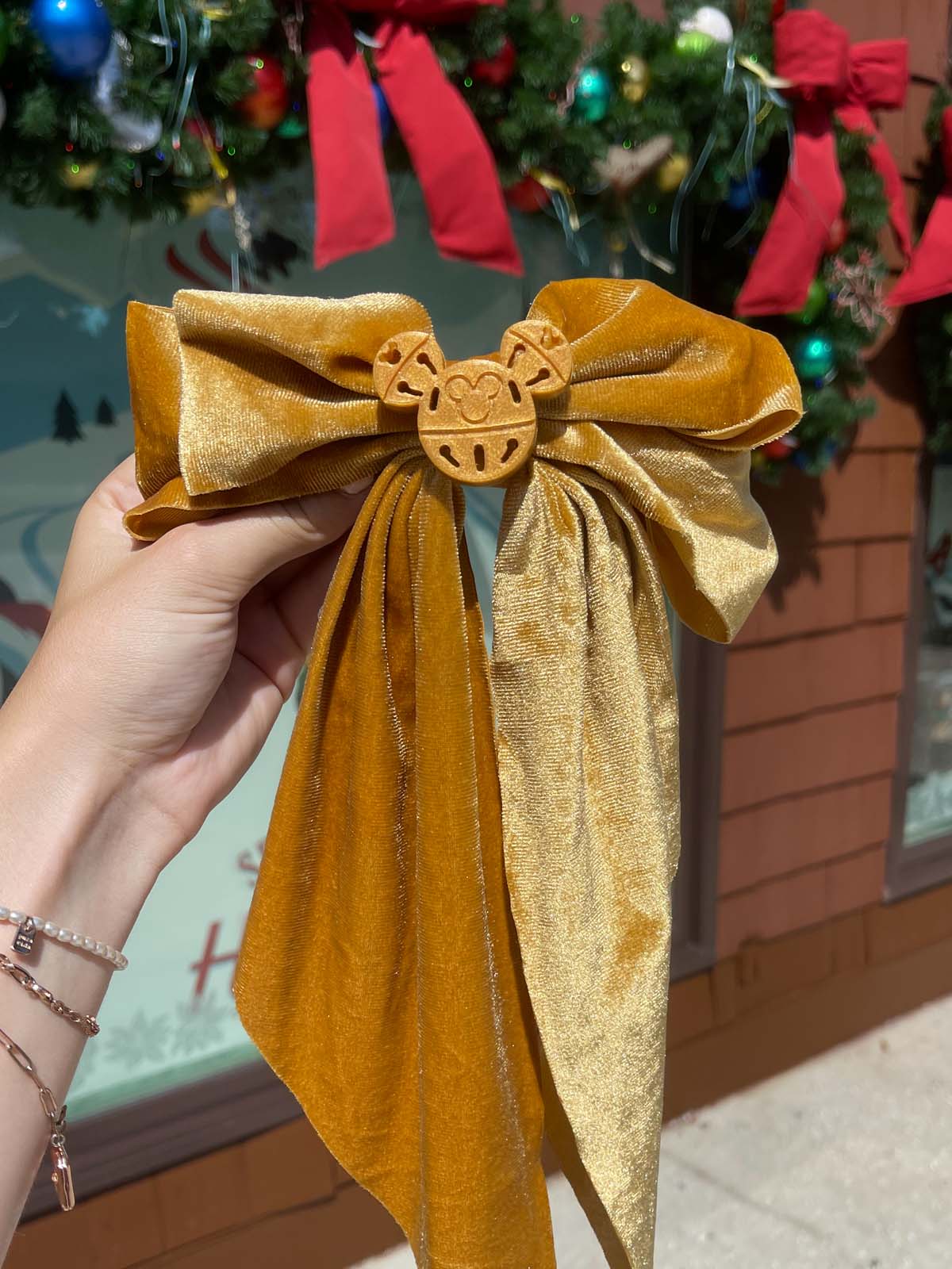 Do As Dreamers Do Hair Bow - Christmas & Winter