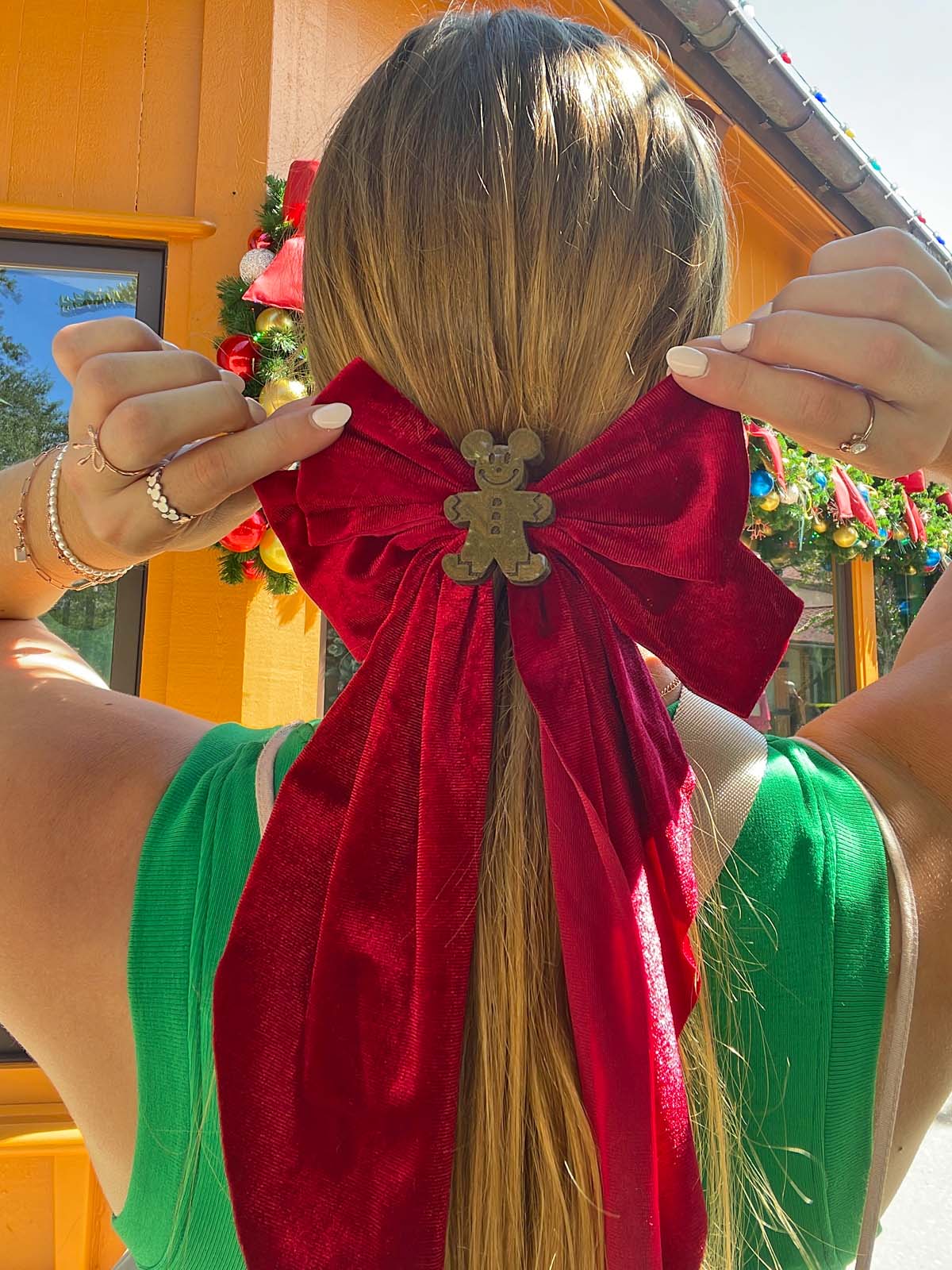 Do As Dreamers Do Hair Bow - Christmas & Winter