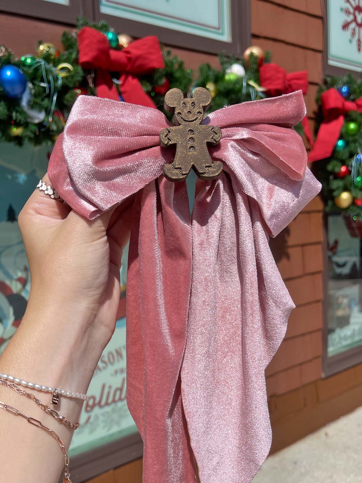 Do As Dreamers Do Hair Bow - Christmas & Winter