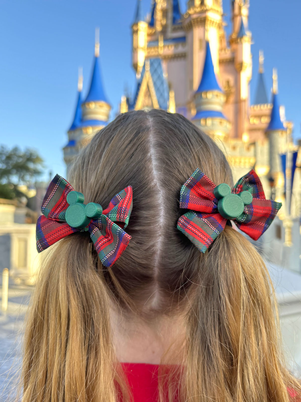 Do As Dreamers Do Hair Bow - Christmas Patterns