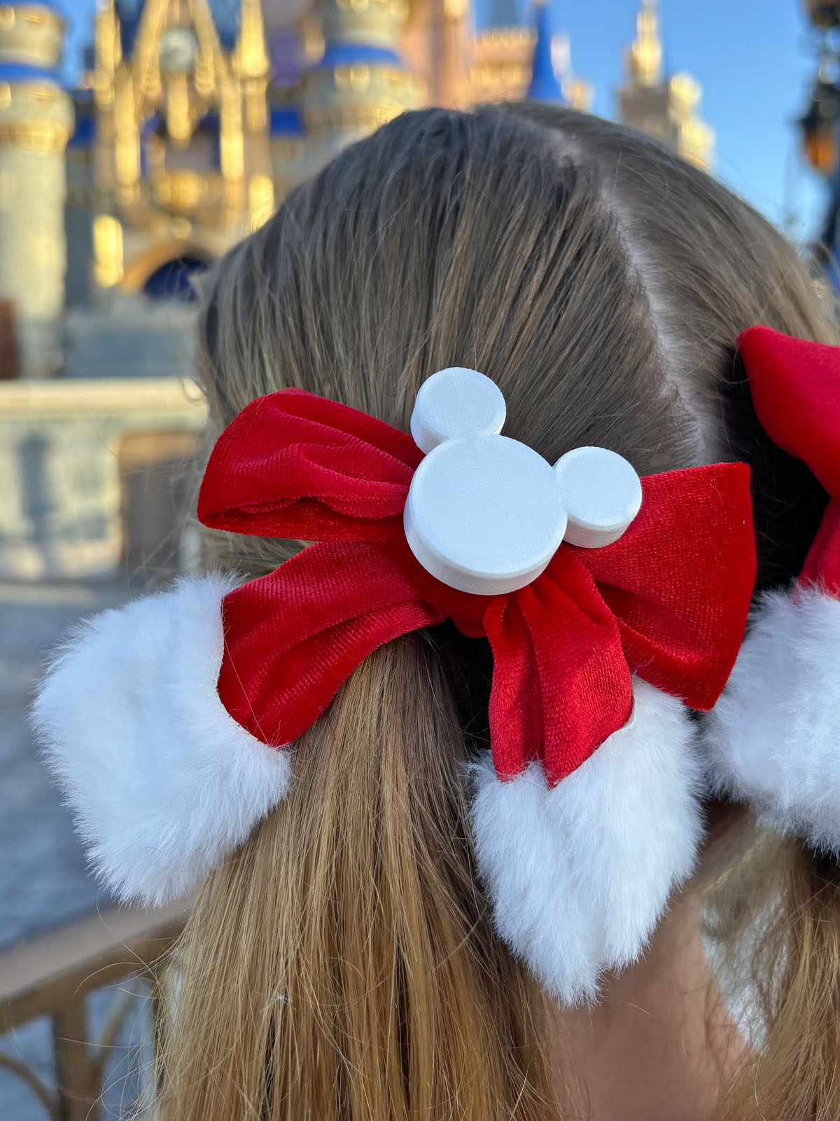 Do As Dreamers Do Hair Bow - Christmas Patterns