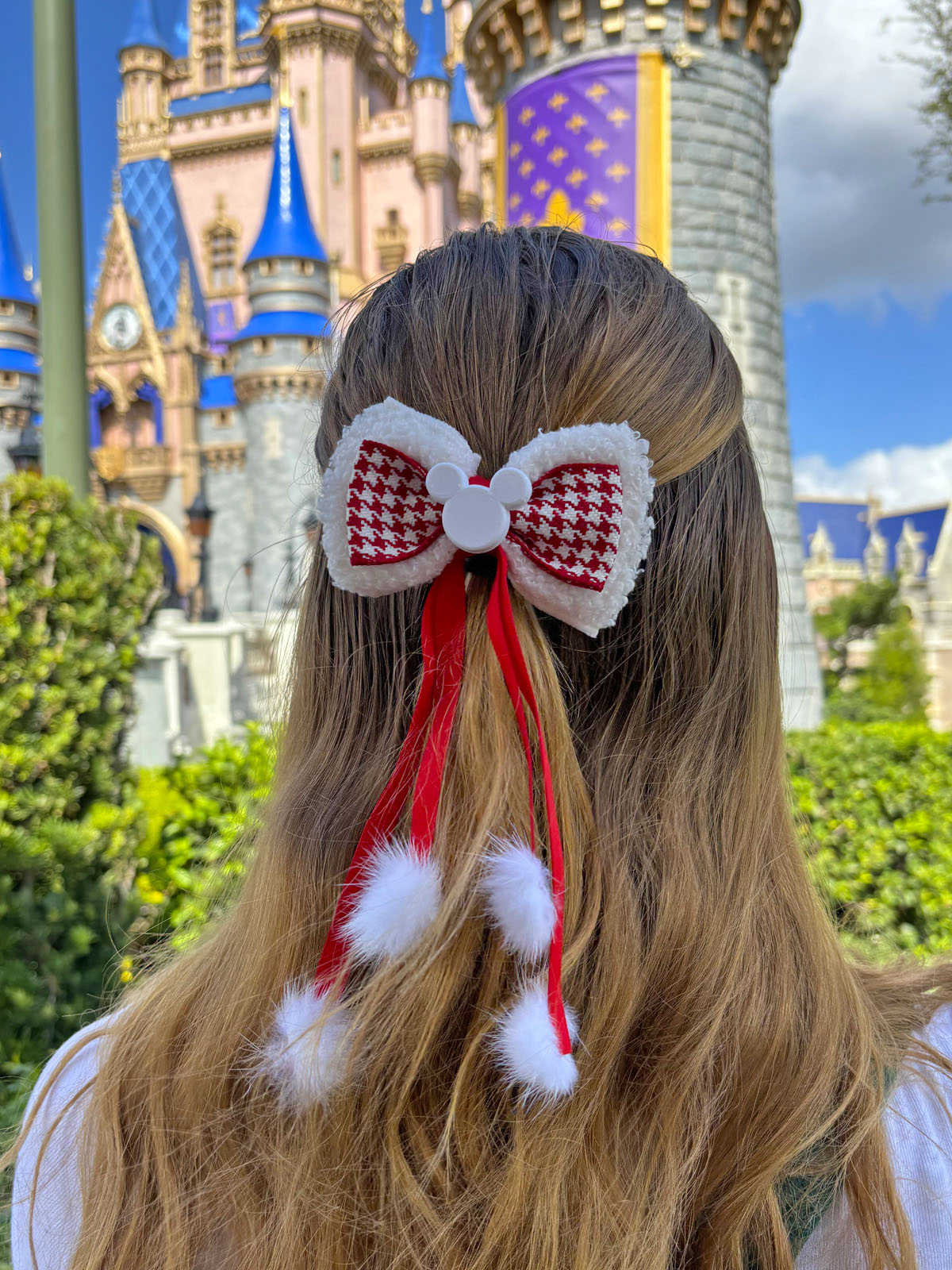 Do As Dreamers Do Hair Bow - Christmas Patterns