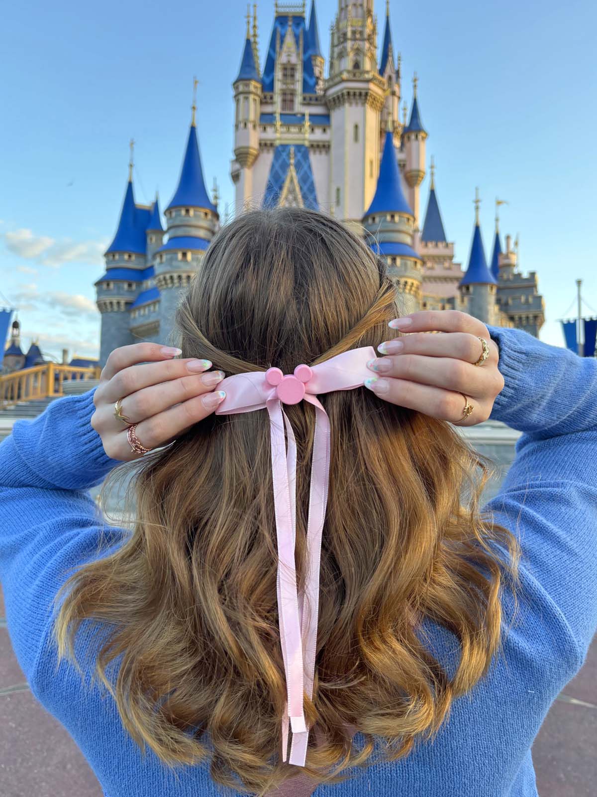 Do As Dreamers Do Pink Minimal Bow