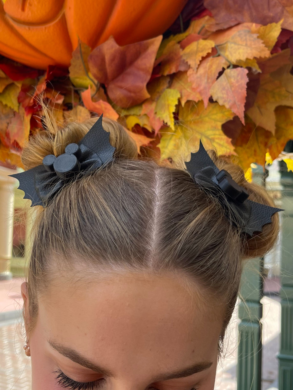 Do As Dreamers Do Black Bat Mini Hair Bow