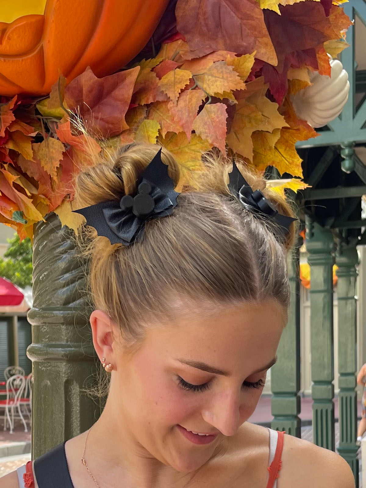 Do As Dreamers Do Black Bat Mini Hair Bow